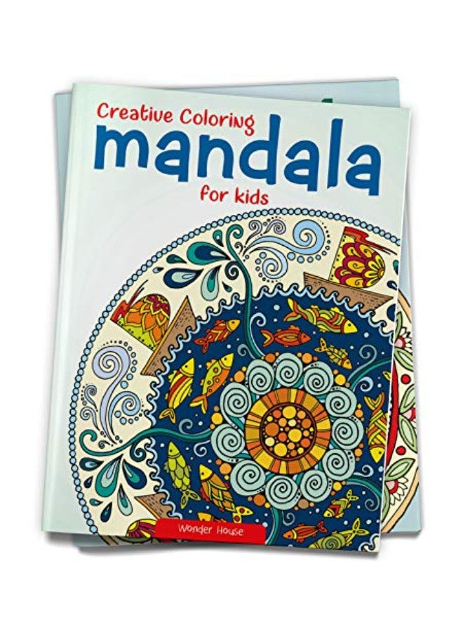 Creative Coloring Mandala For Kids : Coloring Book To Improve Concentration And Relaxation