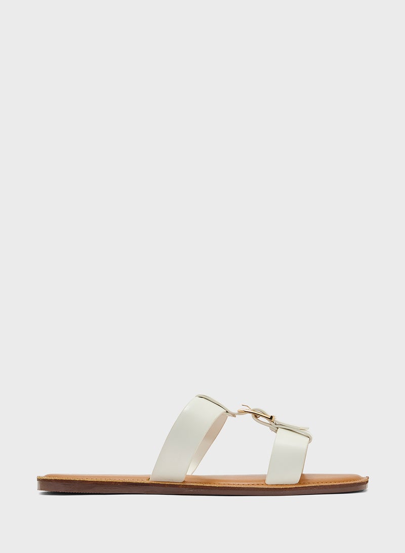 ELLA Flat Sandal With Buckle  - Image 1