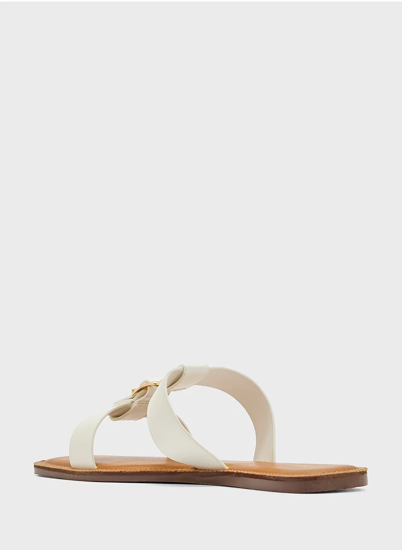 ELLA Flat Sandal With Buckle