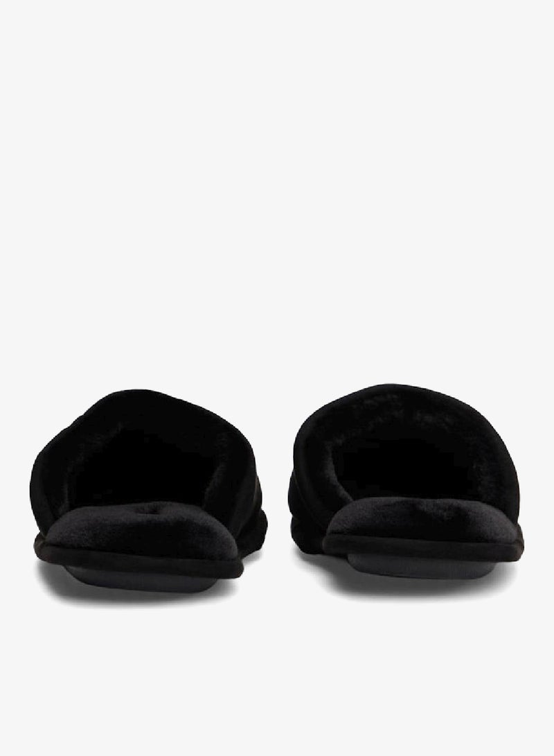 TOMMY HILFIGER Microsuede Logo Slippers - Image 3
