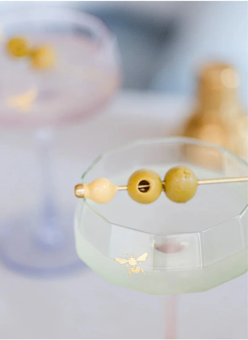 YVONNE ELLEN Bee Coupe Glasses (Set of 2)