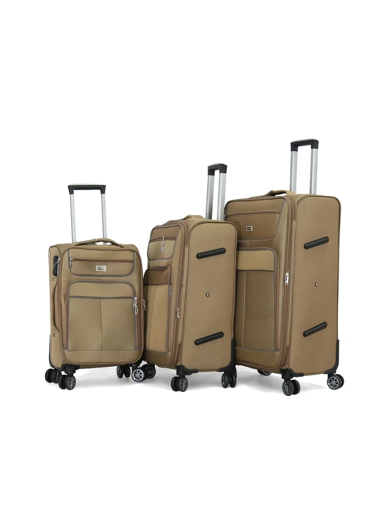 جيوردانو GIORDANO Softside Luggage Trolley Bag 3 Pieces set