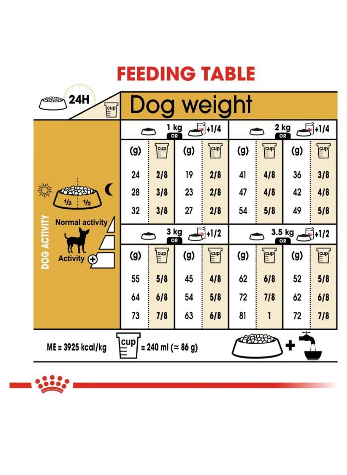 ROYAL CANIN تغذية صحة السلالة تشيهواهوا للبالغين 1.5 كجم - Image 2