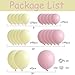 Eopelsm Pastel Pink Yellow Balloon Garland Arch Kit 143PCS Macaron Pink and Yellow Balloon Arch Kit for Honey Bear Baby Shower Princess Birthday Wedding Party Decorations - Image 4