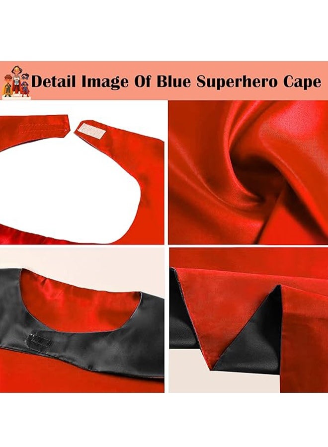 Happy D Kids Fancy Dress Superhero Cape with Mask for Boys and Girls - Image 3