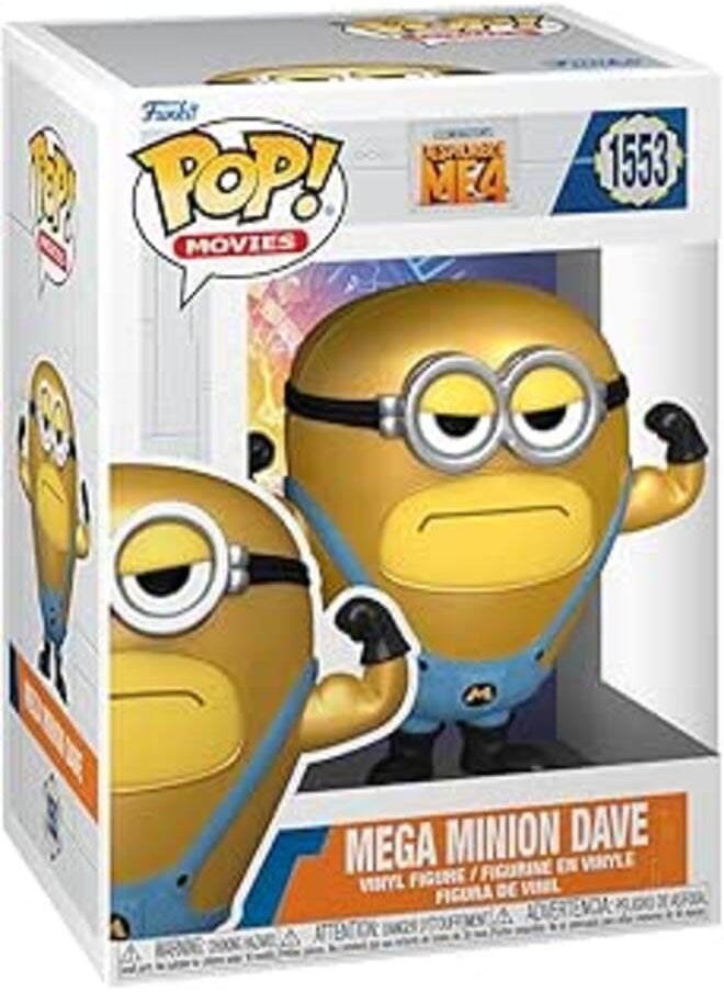 Funko Funko Pop! Cartoon Animation: Despicable Me 4 - Mega Minion Dave #1553 
