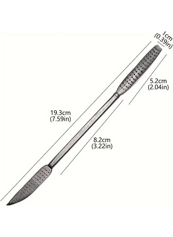 8pcs Dual Ended Wood Carving Riffler File Set Special Shaped Woodworking Grinding Tools - Image 4