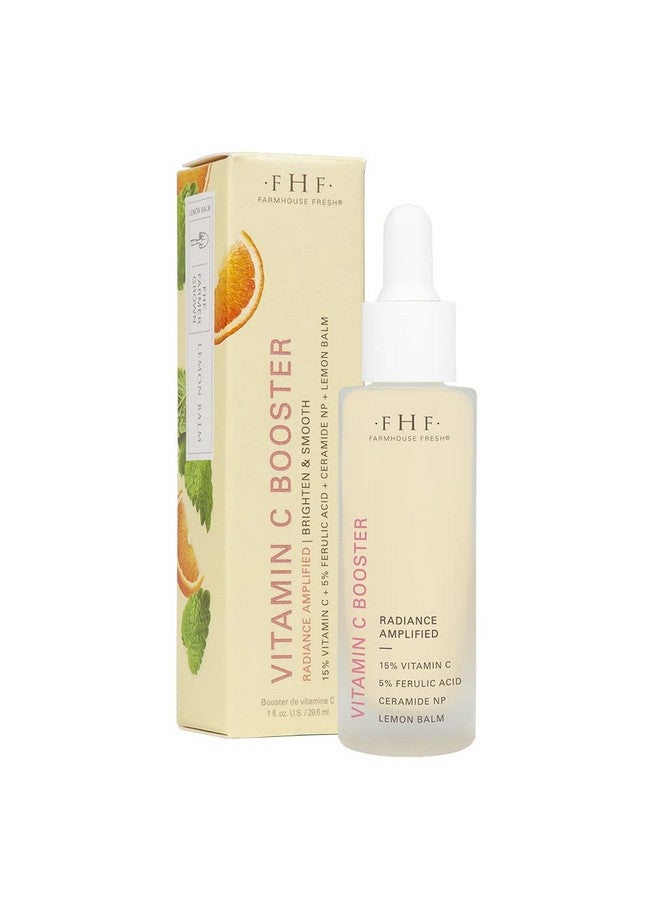 FarmHouse Fresh FarmHouse Fresh Vitamin C Face Serum. Hydrating & Brightening Serum, Boost Radiance & Reduce Wrinkles. Vitamin C Booster, 1 Fl. Oz.