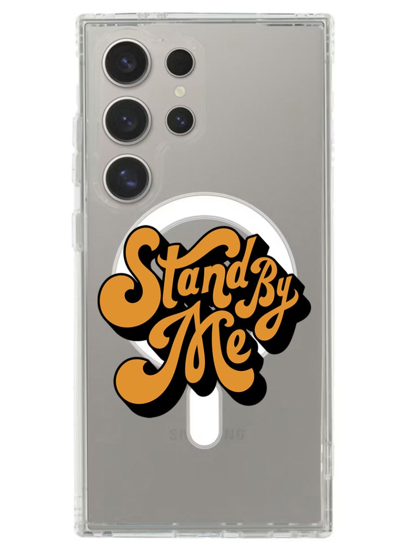 Theodor حافظة مغناطيسية لهاتف سامسونج جالكسي S24 ألترا 6.8 بوصة متوافقة مع شحن ماغسيف اللاسلكي، غطاء هاتف مقاوم للصدمات مع قاعدة بي-01 - Image 1