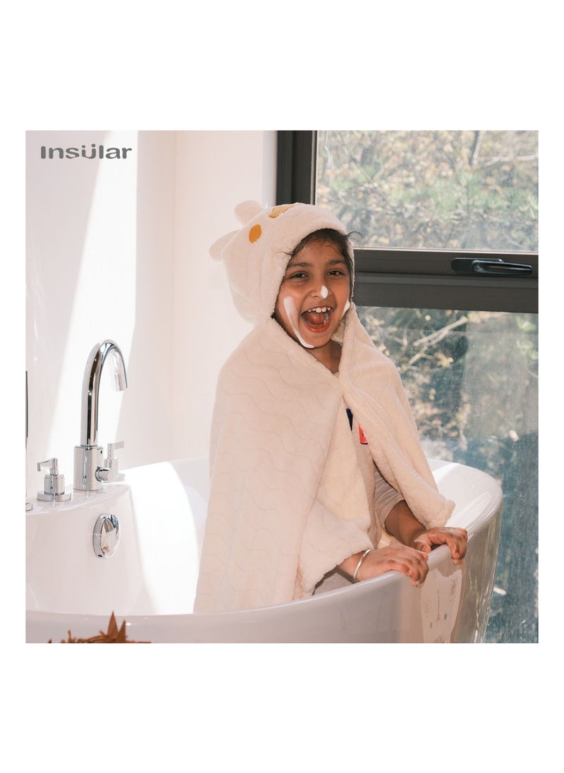 insular Animal Hooded Soft Bath Towel  - Image 5