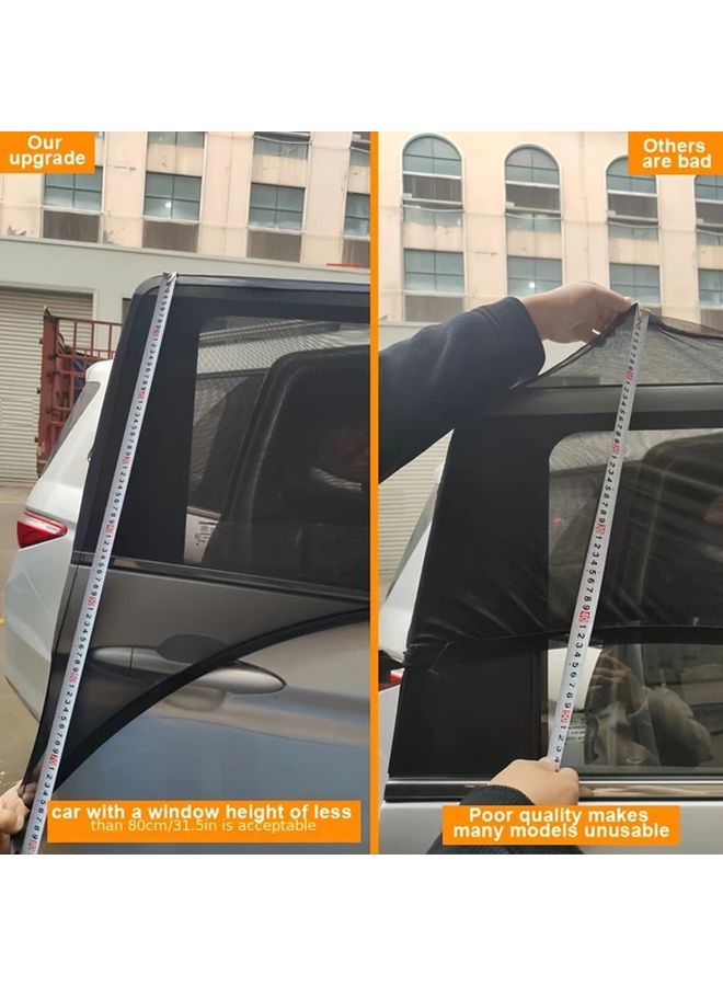 شبكة البعوض عالية المرونة للواجهة الأمامية مع واقي من الشمس قابل للتنفس وعازل للحرارة - Image 3