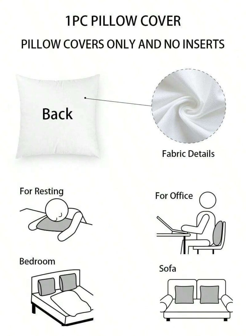 Decorative cushion cover without filling for sofa with gaming print, multi-colour, 45*45cm - Image 4