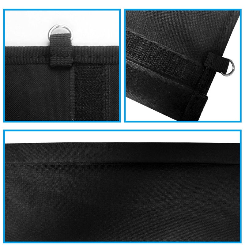 car key protector signal shielding bag anti-radiation bag wallet tablet phone privacy protection bag black 35x45cm shielding bag large - Image 4