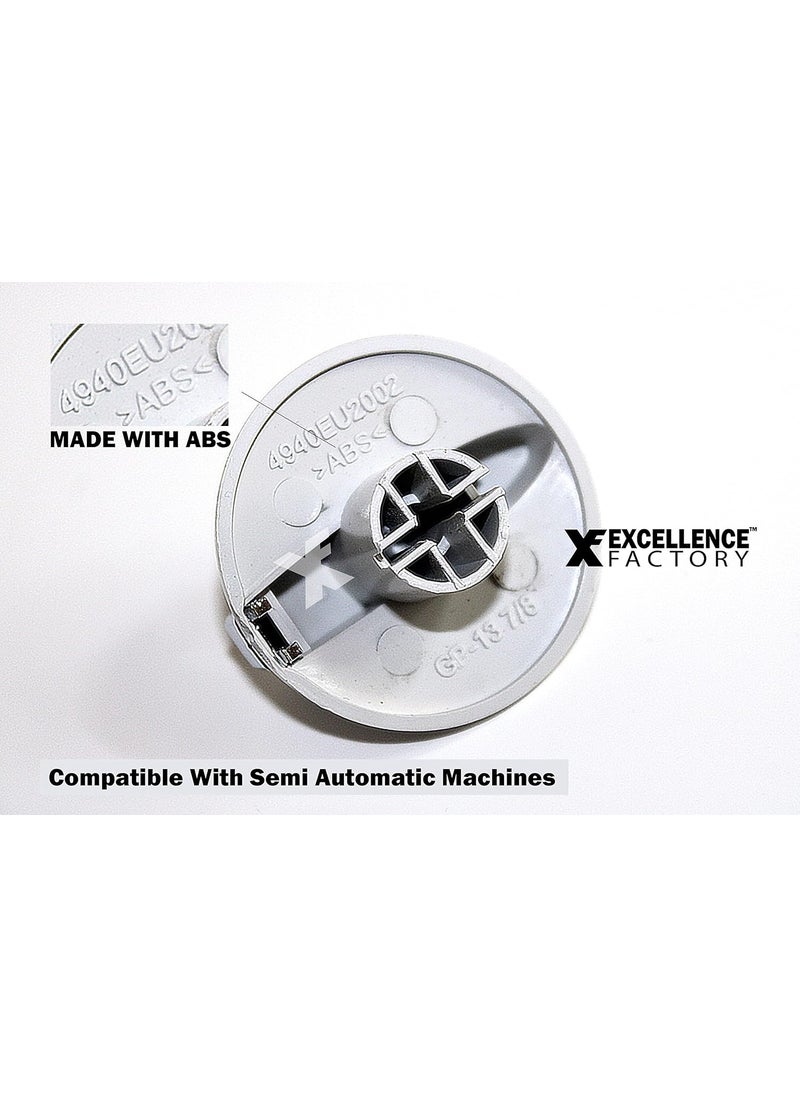 EXCELLENCE FACTORY EXCELLENCE FACTORY Universal Washing Machine Knob Suitable for All Brands LG Washing Machine PartsAccessories SparesDryer Drain Timer Switch Knobs Set Set of 2  - Image 3