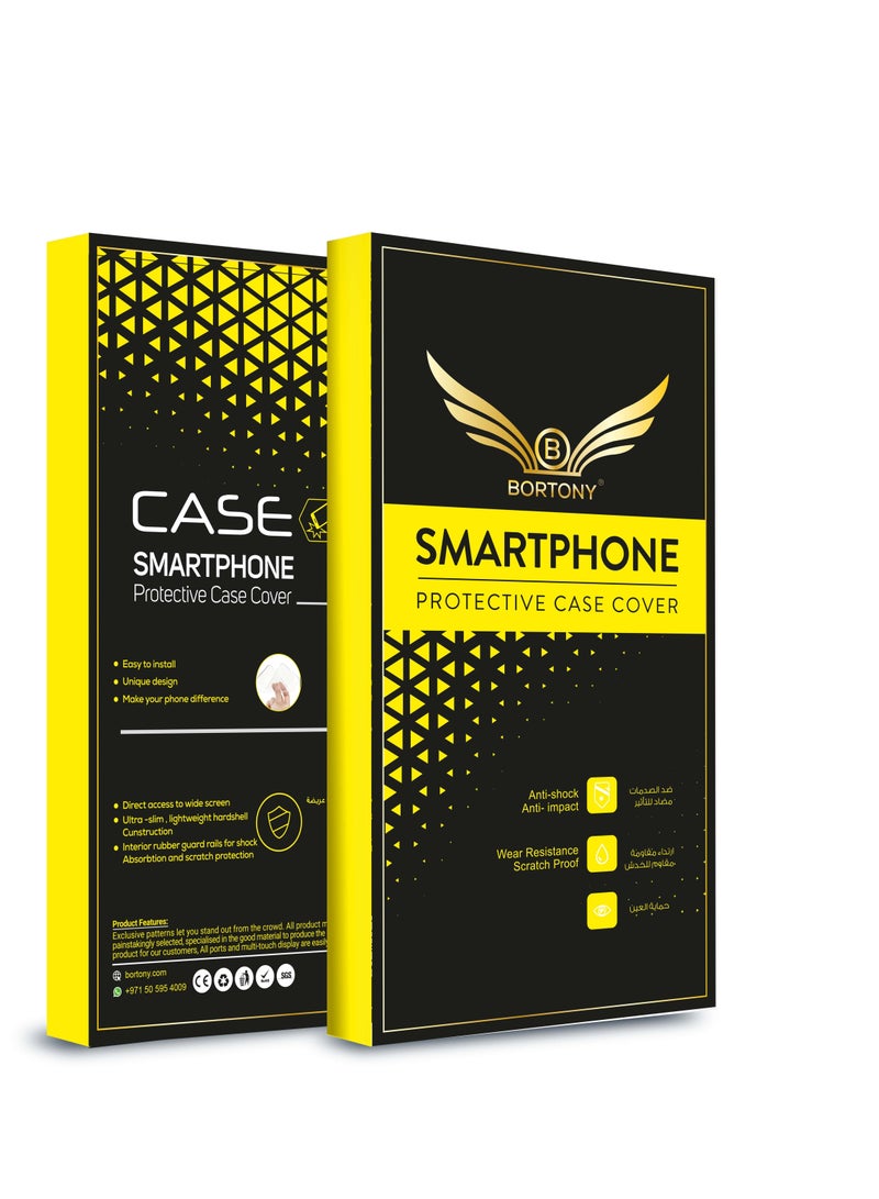 BORTONY Protective Case Cover With Finger Grip Stand For Samsung Galaxy A22 5G - Image 4