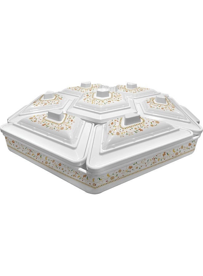 Servewell طقم سيرفويل ميلامين الدوار - Image 2