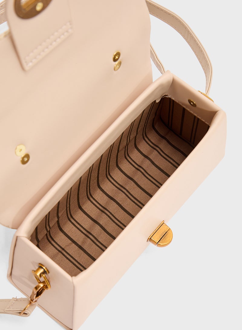 ELLA Small Satchel With Strap - Image 5