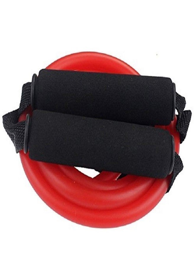 GJSHOP Double Resistance Bands Toning Tube Exerciser with D Handle Fitness Rope Rubber Bands for Fitness Equipment Expander Exercise Tube Training (Multicolor) - Image 3