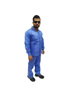 Workman Workman TC 2-Piece Suit - Petrol blue Color | Tough Industrial Workwear | Durable PPE Clothing for Construction & Industrial Jobs | Size-2XL  - Image 2