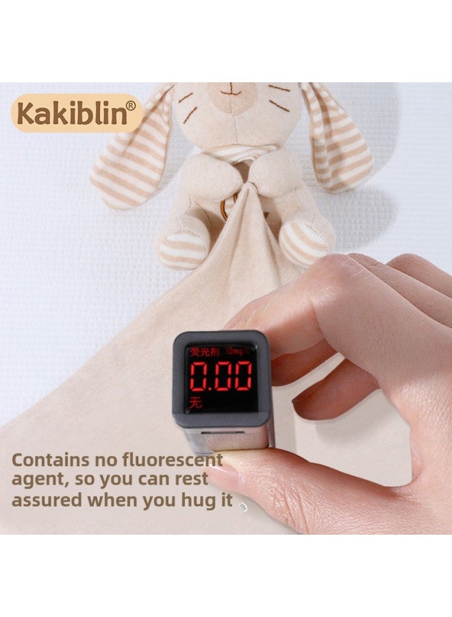 Kakiblin Organic Cotton Doll Comfort Towel Baby Entrance Bite Saliva Towel Newborn Sleeping Toy-Color:Organic Cotton Bear Doll Towel (bag)  - Image 3