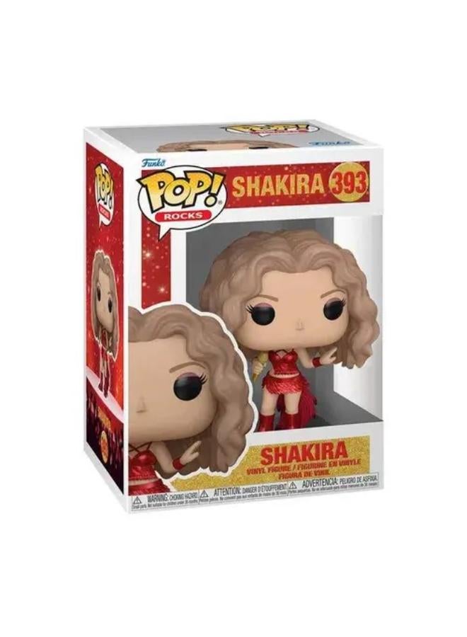 Funko Pop 393 Music: Rocks - Shakira Super Bowl LIV Halftime Show Figure - Image 2