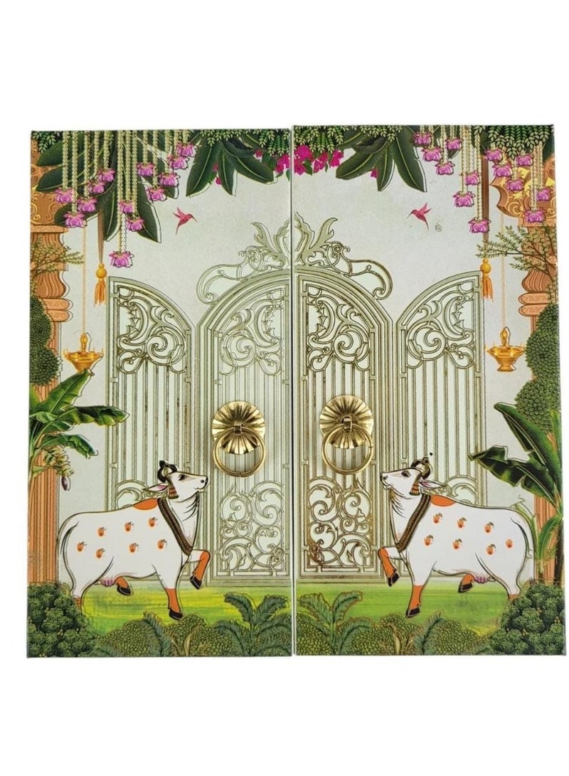 KHUSHBOO JEWELS 12.5 GRAMS 999 SILVER HOUSE WARMING MINTED SHAGUN COIN BOX - Image 1