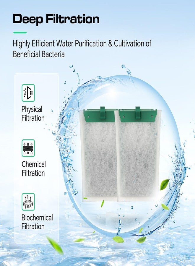 hygger HG137-5W Bio-Bag Filter Cartridges for Aquarium: 6 Pack Aquarium Replacement Filter Cartridges - Image 4