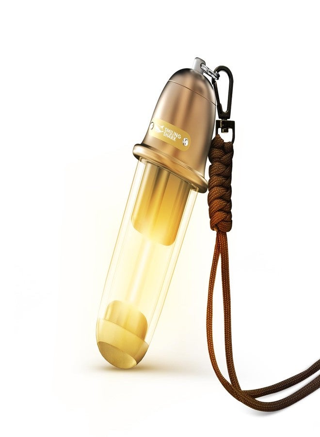 Smiling Shark Camping Light with Lanyard Rechargable IPX4 Waterproof - Image 1