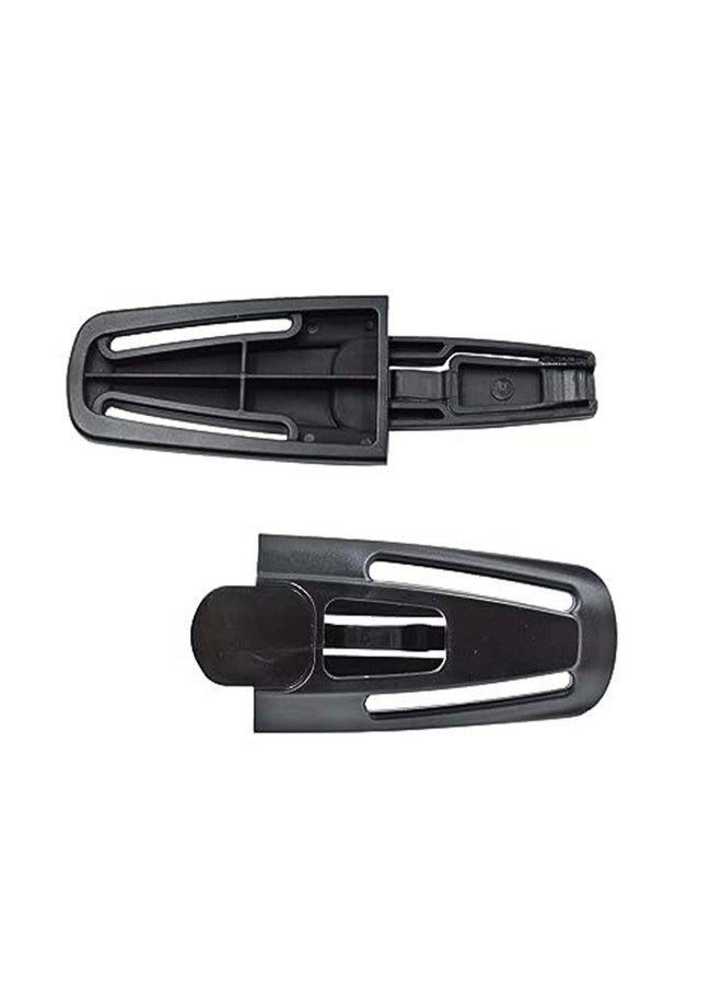 Dogxiong 2 Pcs Universal Child Seat Chest Harness Clip and Baby Seat Safety Belt Clip Buckle Universal Replacement for Kids Trend Adjustable Guard (Black) - Image 2