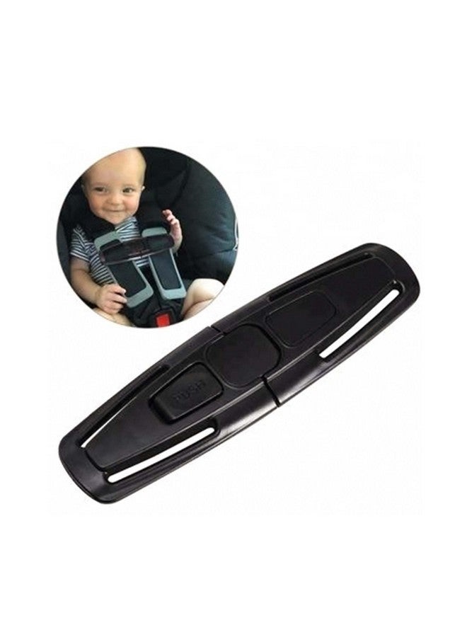 Dogxiong 2 Pcs Universal Child Seat Chest Harness Clip and Baby Seat Safety Belt Clip Buckle Universal Replacement for Kids Trend Adjustable Guard (Black) - Image 4