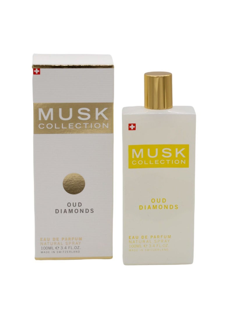 Musk Collection Musk Collection Oud Diamonds Edp 100ml  - Image 2