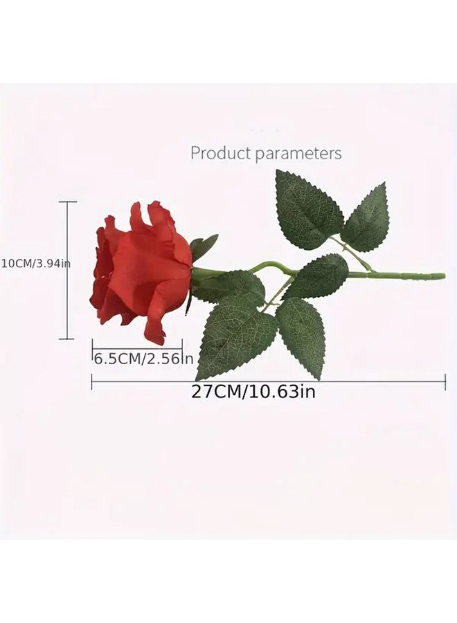 Quicksand Champagne Artificial Rose Bouquet Bobo Ball Flower Table Decoration DIY - Image 2