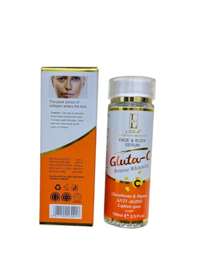 LORA Glutathione and Papaya Serum - Natural Radiance and Effective Anti-Pigmentation and Anti-Aging - Image 2