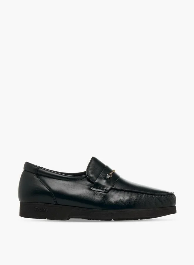 بينوسوس Men Slip-On Genuine Leather Loafers