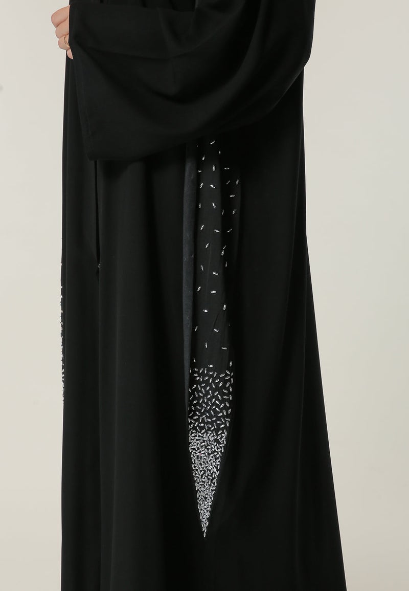 مويستريت عباية بتطريز مزدوج - Image 4