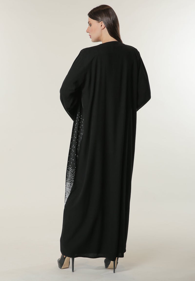 مويستريت عباية بتطريز مزدوج - Image 3