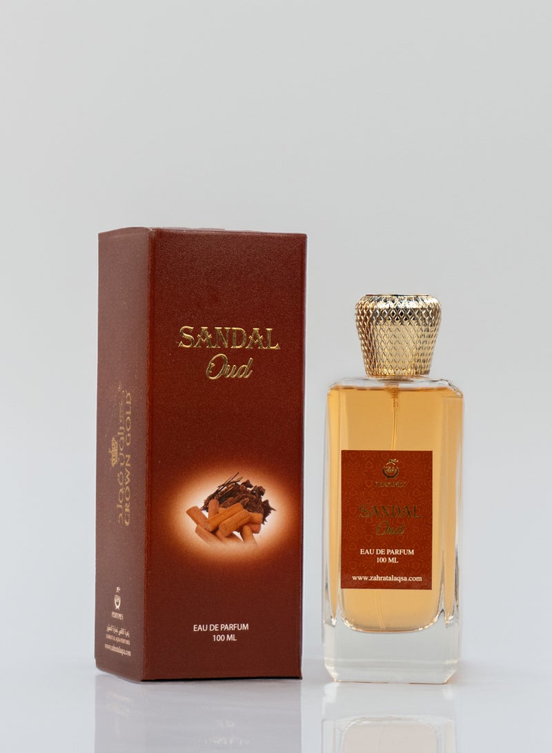 Zahrat Al Aqsa Sandal Oud Edp 100Ml Unisex Perfume With Exotic Woody Notes - Image 2