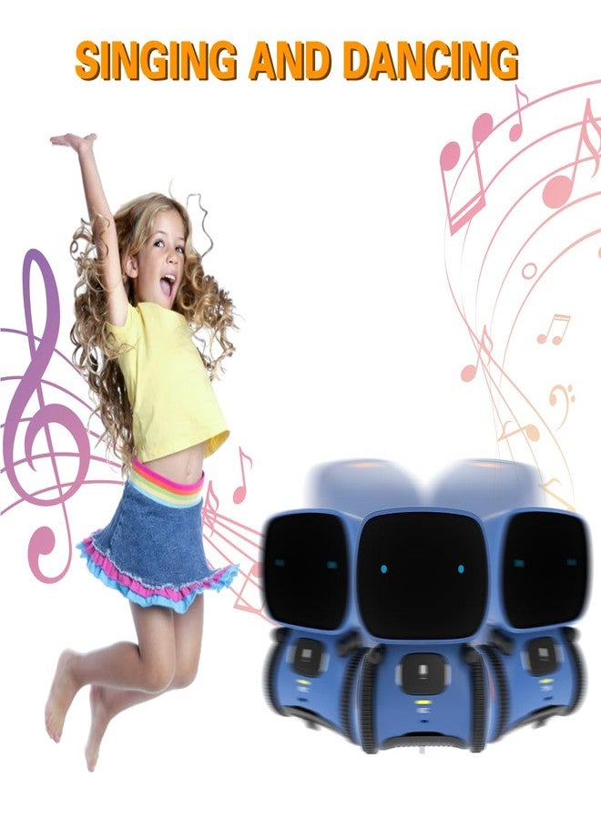 98K Robot Toys for Girls and Boys Rechargeable, Touch and Voice Control Robots Interactive Talking Smart Partner and Teacher with Singing, Dancing, STEM Toy Gifts for Kids Age 3 and Up - Image 5