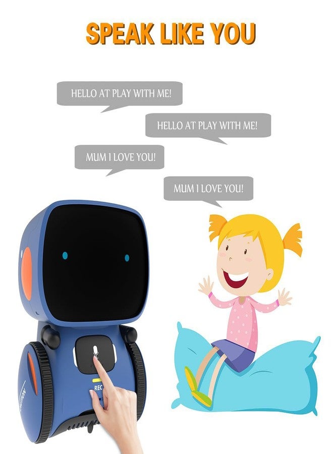 98K Robot Toys for Girls and Boys Rechargeable, Touch and Voice Control Robots Interactive Talking Smart Partner and Teacher with Singing, Dancing, STEM Toy Gifts for Kids Age 3 and Up - Image 4