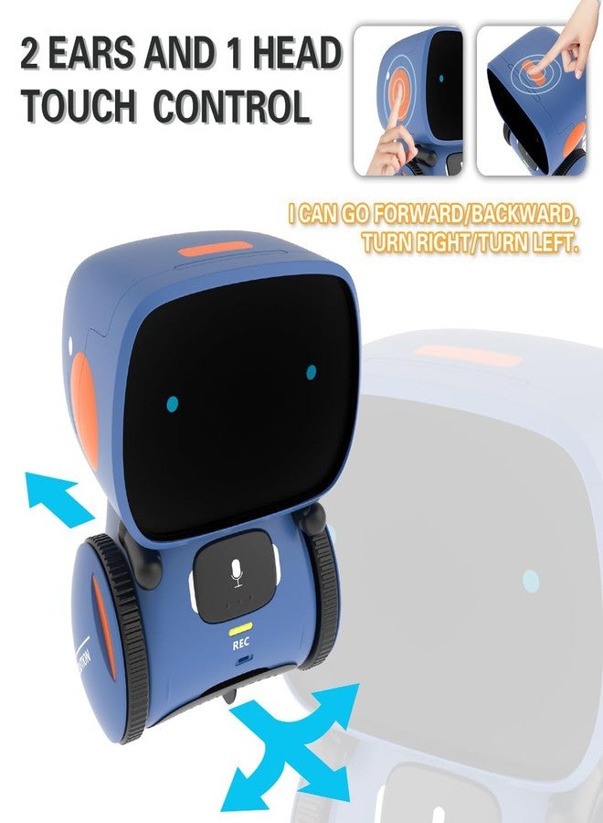 98K Robot Toys for Girls and Boys Rechargeable, Touch and Voice Control Robots Interactive Talking Smart Partner and Teacher with Singing, Dancing, STEM Toy Gifts for Kids Age 3 and Up - Image 2
