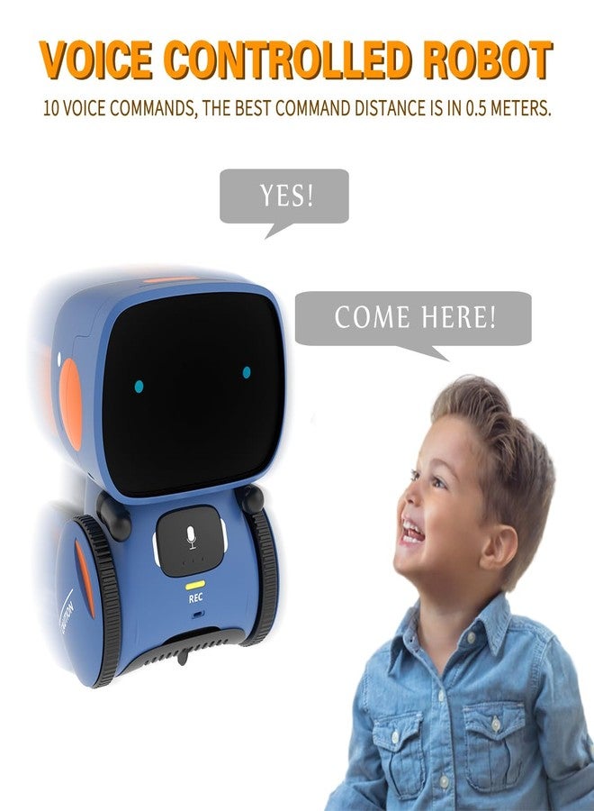 98K Robot Toys for Girls and Boys Rechargeable, Touch and Voice Control Robots Interactive Talking Smart Partner and Teacher with Singing, Dancing, STEM Toy Gifts for Kids Age 3 and Up - Image 3