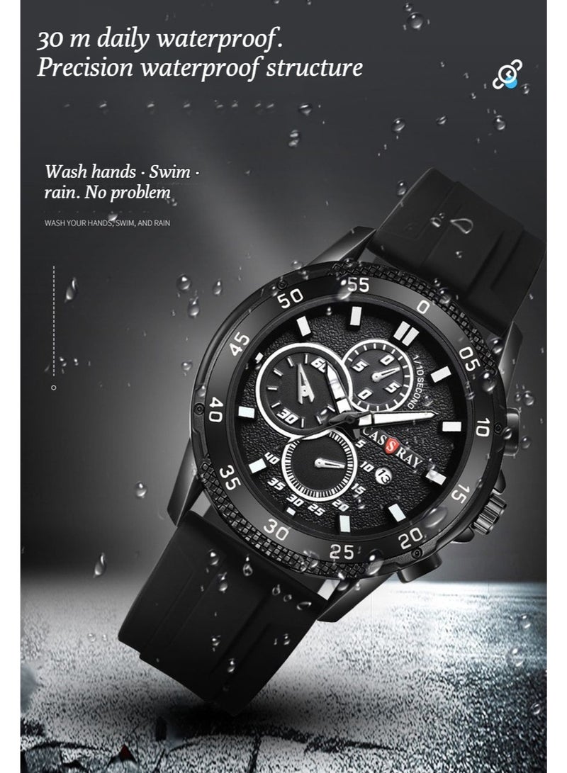 CASSRAY 2025 New Model Watch - Sporty, Fashionable and Cool Men's Watch - Rubber Strap - Image 2