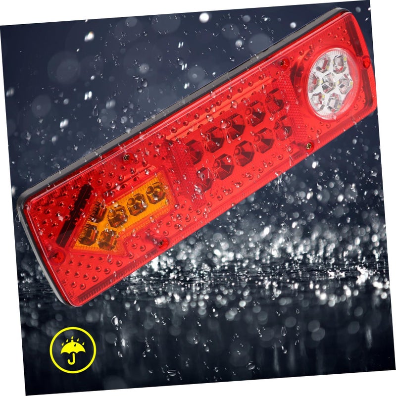 Led Trailer Red Turn Signal Running Lamp Safe Driving Easy Installation For Truck Trailer - Image 5