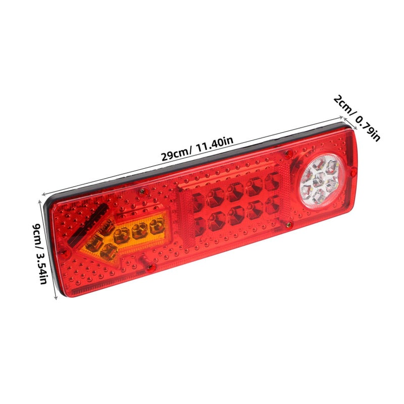 Led Trailer Red Turn Signal Running Lamp Safe Driving Easy Installation For Truck Trailer - Image 3