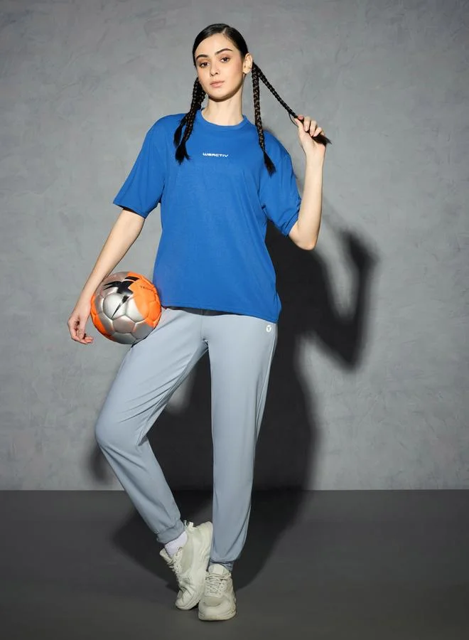 Technosport Technosport Solid Boxy Fit Short Sleeve T-Shirt