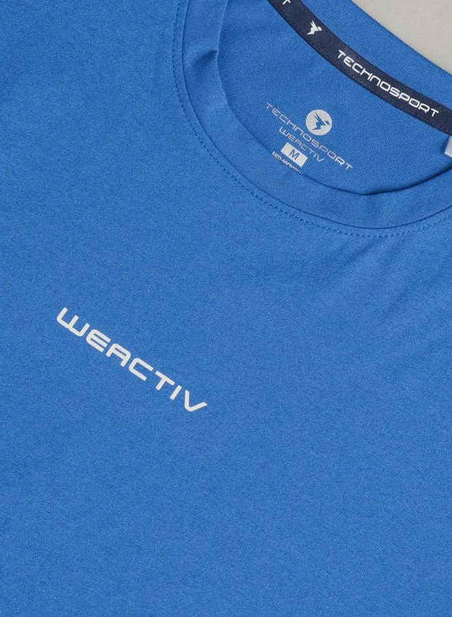 Technosport Technosport Solid Boxy Fit Short Sleeve T-Shirt