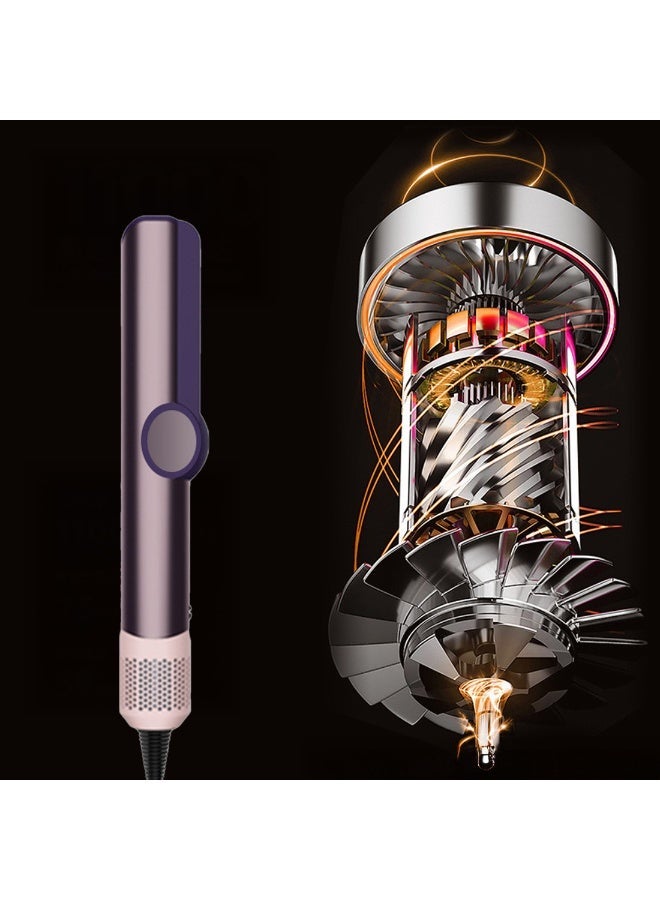 Torima جهاز تصفيف الشعر متعدد الاستخدامات TORİMA THD-03 باللون البنفسجي - أداة تصفيف شعر 5 في 1 مع مجفف ومجعد ومكثف - Image 3