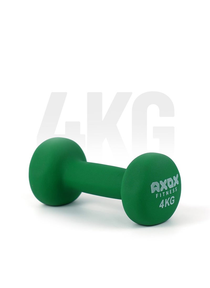 AXOX Fitness Neoprene Dumbbells 4Kg  - Image 1