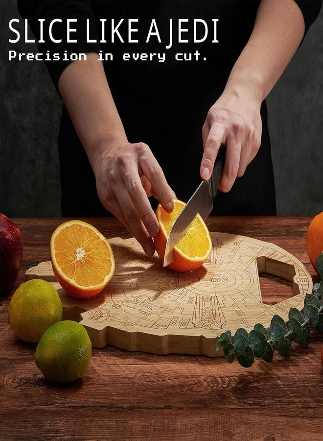 Gute Falcon Cutting Board Set - Lightweight, Durable Kitchen Boards Inspired by Star Wars | Sleek Millennium Falcon Design for Cooking, Meal Prep & Chopping | Non-Porous, Easy to Clean (Set of 2) - Image 2