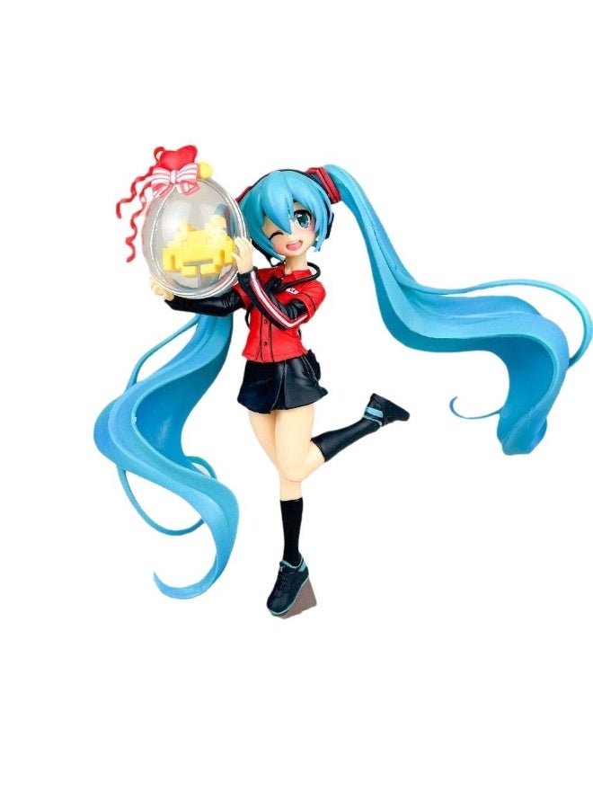 هالامودو لعبة الزي الرسمي نمط هاتسون ميكو : لطيف الحرف اليدوية انمي صورة فتاة كهدية نسائية ديكور سطح المكتب - Image 1